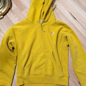 Champion Yellow Hoodie